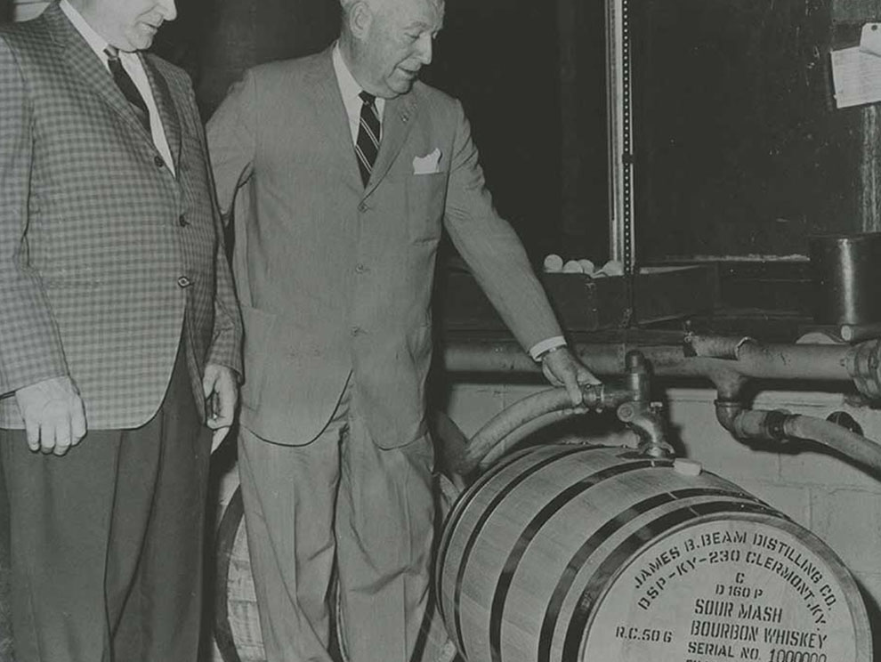 Image of  T. Jeremiah “Jere” Beam - Construction of The New Distillery in Bullitt County, KY